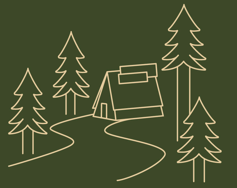 Exterior Image of the shack.